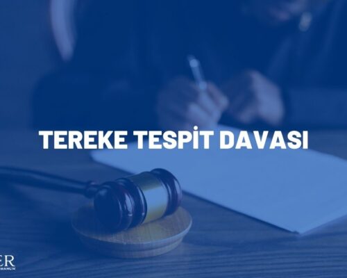 TEREKE TESPİT DAVASI