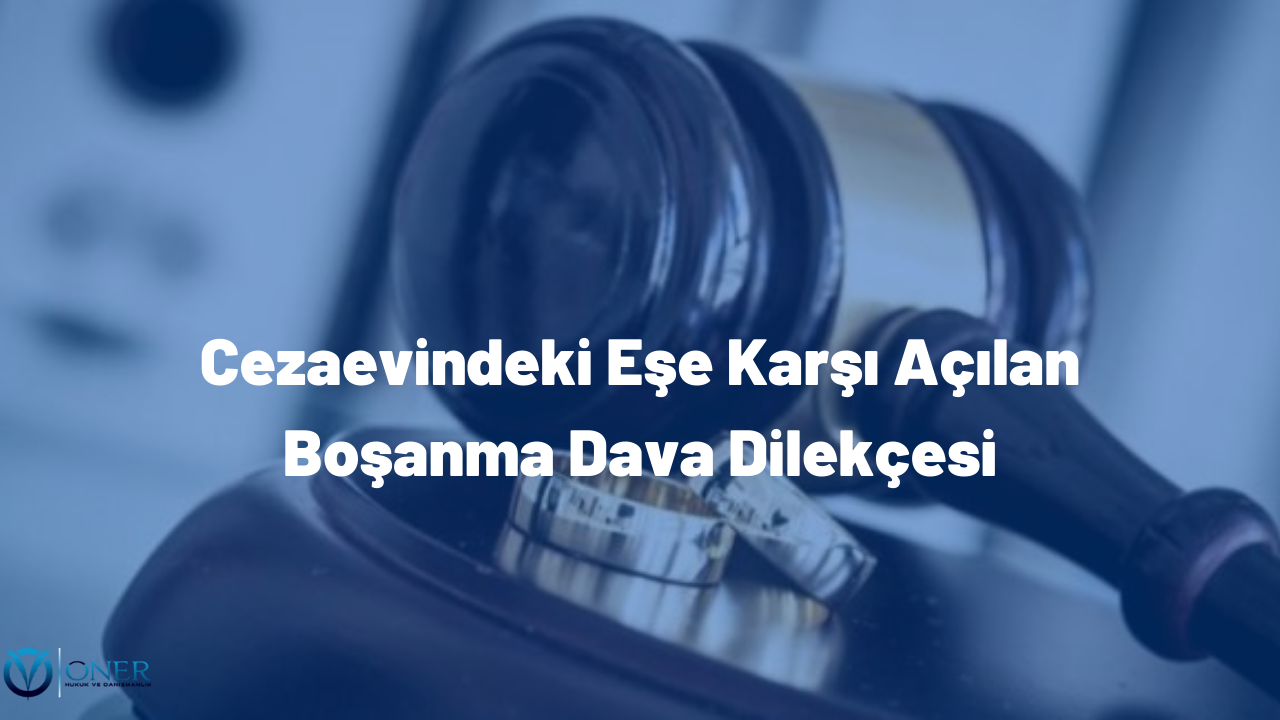 Cezaevindeki Eşe Karşı Açılan Boşanma Dava Dilekçesi