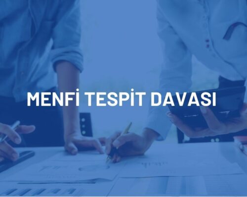 Menfi Tespit Davası