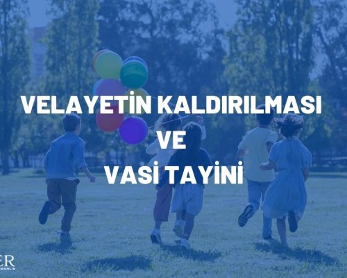 Velayetin Kaldırılması ve Vasi Tayini