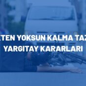 destek yoksun kalma tazminatı